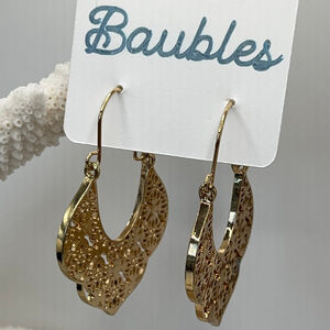 Baubles Filigree Dangle Earrings